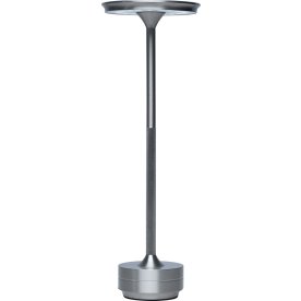 BanquetLight LED Bordlampe, H38,5 cm, sølv