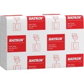 Katrin Z-fold håndklædeark, 2-lag, 18 bdt.