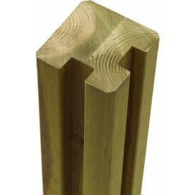 Plus Omlimet Profilstolpe 2 spor hjørne, 9x9x268cm