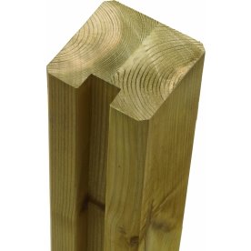 Plus Omlimet Profilstolpe 1 spor, natur, 9x9x268cm