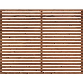 Plus Tokyo Træhegn, Thermowood, 180x140 cm.