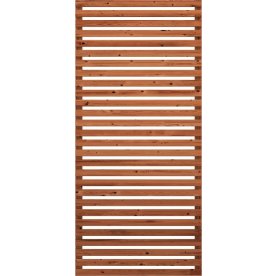Plus Tokyo Træhegn, Thermowood, 83x180 cm.
