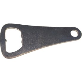 Kapselåbner/kaplet oplukker, stål, 9 cm.