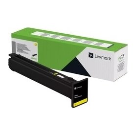 Lexmark lasertoner, 12K, gul