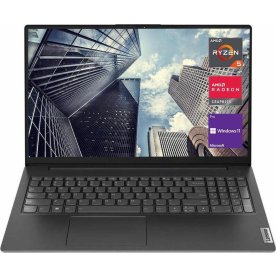 Lenovo V15 15,6" bærbar computer, sort