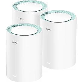 CUDY Mesh Solution M1300 3-pk,. hvid