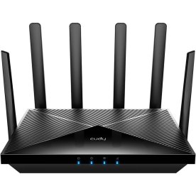 Cudy 5G Router P5 AX3000 Gigabit Dual-SIM, sort