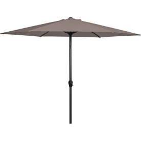 Joakim parasol m/krank og tilt Ø3m, gråbrun