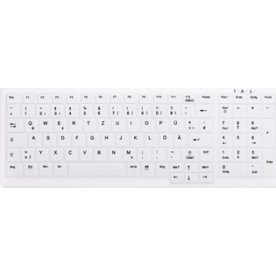Cherry trådløst tastatur, USB, hvid