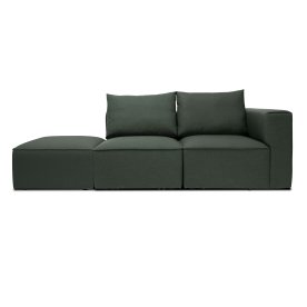 Fondi modulsofa, 3 moduler, grøn