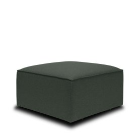 Fondi modulsofa, pufmodul, grøn, 1 stk