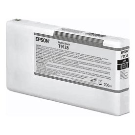 Epson blækpatron T9138, 200ml, sort