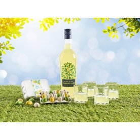 Limoncello & glas m/12 stk Gourmet æg, 85g