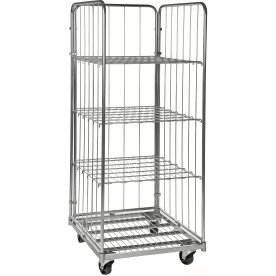 1 stk. hylde til rullecontainer, 720x730, 100 kg