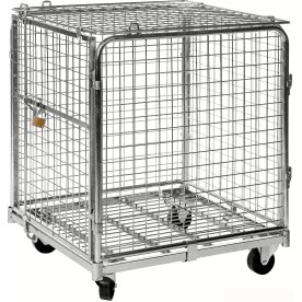 4 sidet sikkerhedscontainer, 72x83x100