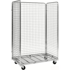 3 sidet rullecontainer til skrå hylder, 115x66x179