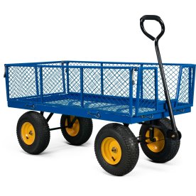 Trækvogn 320 kg, Luftgummihjul, 138,2x61,5x114 cm