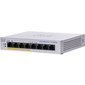 Cisco Business 110 Series 110-8PP-D Switch 8-porte
