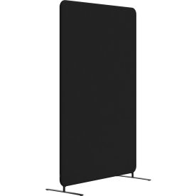 Abstracta Softline skærmvæg H150xB120 cm, sort