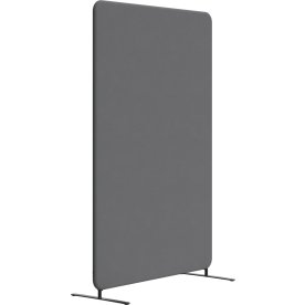 Abstracta Softline skærmvæg H150xB100 cm, lysegrå