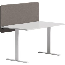 Abstracta Softline bordskærmvæg H65xB120 cm, beige