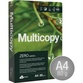 Multicopy Zero Kopipapir A4/80g/500ark