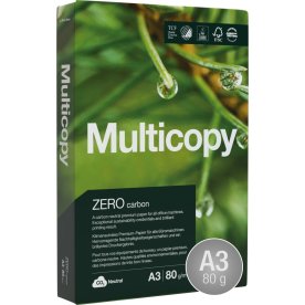 Multicopy Zero Kopipapir A3/80g/500ark