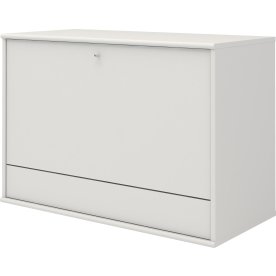 Mistral sektion 004 skab m klap og skf. snehvid