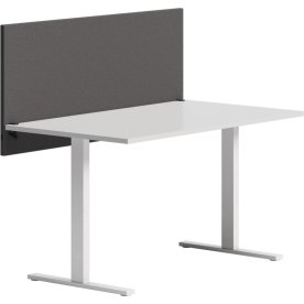 Abstracta Soneo bordskærmvæg H65xB200 cm, grå
