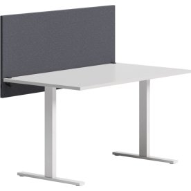 Abstracta Soneo bordskærmvæg H65xB200 cm, blå