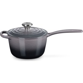 Le Creuset Signatur kasserolle i støbejern, flint