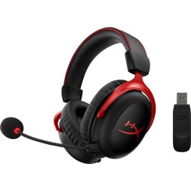 HyperX Cloud II trådløst gaming headset, sort