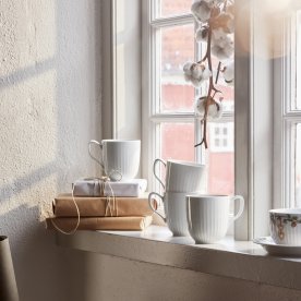 Kähler Hammershøi Krus 33 cl hvid