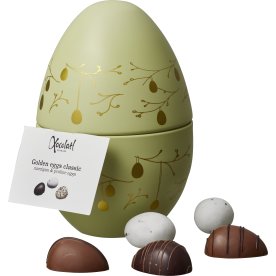 Xocolatl Golden Eggs Classic Påskeæg, 12 stk