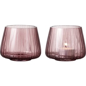 BITZ Kusintha Fyrfadsstage H7,5 cm, pink, 2 stk