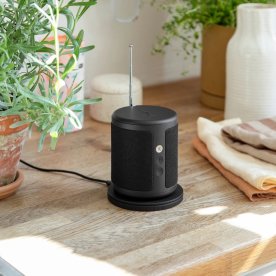 Kreafunk Dabbie DAB+ FM & Bluetooth Højtaler, sort