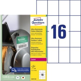 Avery B5274-50 Etiketter | 52x74 mm | 800 stk.