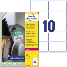 Avery B7173-50 Etiketter | 99x57 mm | 500 stk.