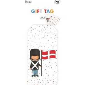Gavemærker, dansk garder, 50x95x1 mm, 6 stk.
