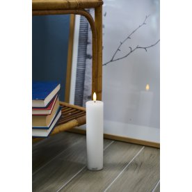 Sirius Sille Genopladelig LED Lys Ø5 x H20cm, hvid