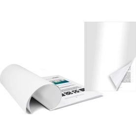 Peleman A4P Indbindingsomslag, 60 ark, hvid soft