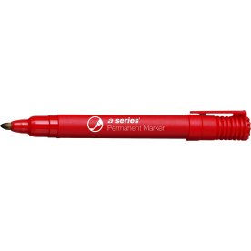 a-series Permament marker | Rund | Rød