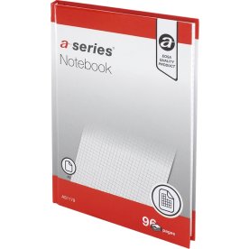 a-series Notesbog | A5 | Kvadreret