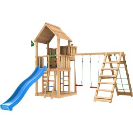 Jungle Gym Palace 2.1 legetårn m/climb & rutsjeb.