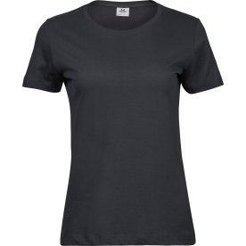 Tee Jays Sof Tee Dame, Mørkegrå, Str. 3XL