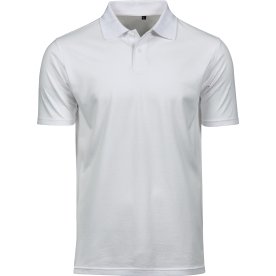 Tee Jays Power Polo, Hvid, Str. S