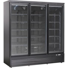 Scandomestic DC1664BB - Display køleskab, sort