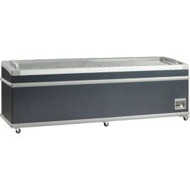 Scandomestic SIF900D - Supermarkedsfryser, sort