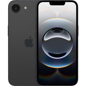 Apple iPhone 16e, 512GB, sort