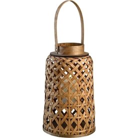 Lanterne i Bambus H36 cm, natur